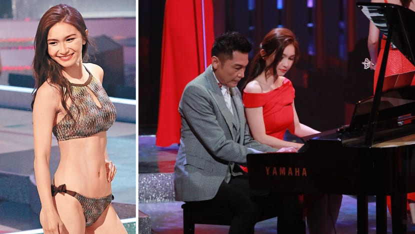 Netizens Say It’s Unfair For Eddie Kwan To Perform On Stage With His Miss Hong Kong Contestant Daughter During The Semis