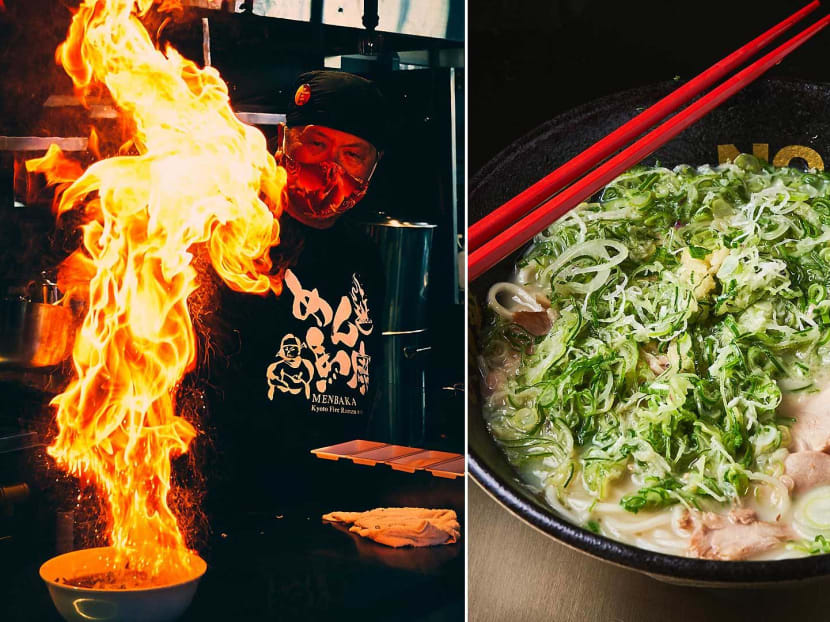 Want A Selfie With Fiery Noodles At Menbaka Fire Ramen? Surrender Your Phone Want A Selfie With Fiery Noodles At Menbaka Fire Ramen? Surrender Your Phone