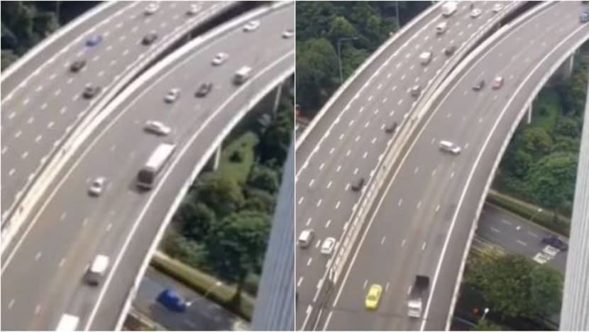LTA to add safety features, resurface road along PIE near Upper Bukit Timah after skidding accidents