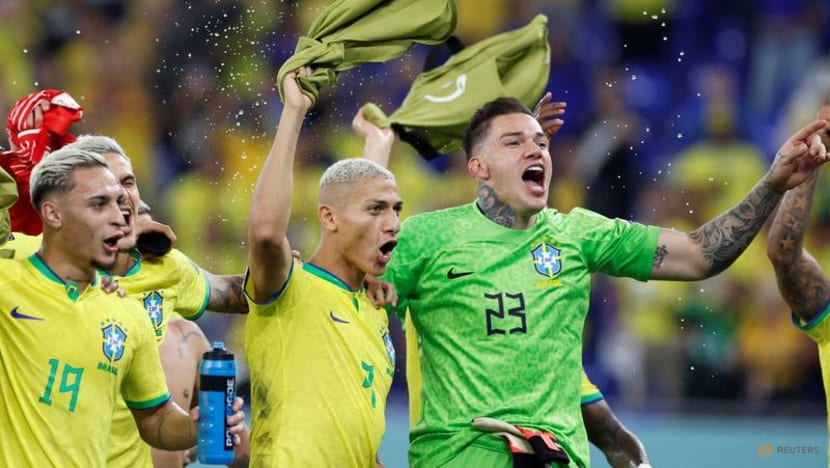Casemiro magic sends Brazil through as Vini shines Casemiro magic sends Brazil through as Vini shines