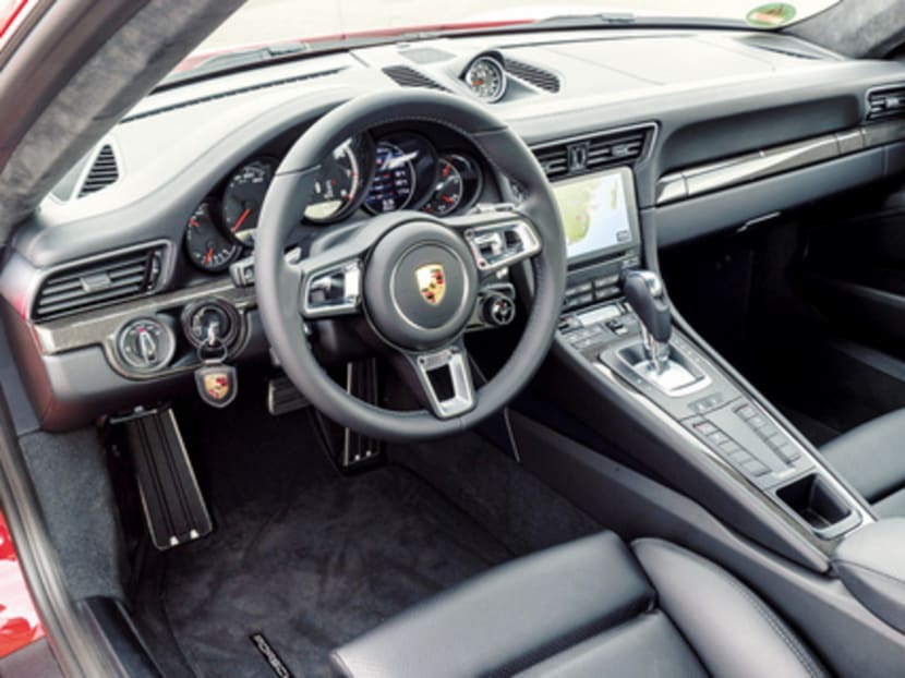 The Porsche 911 Turbo S offers more power and a more user-friendly driving experience.