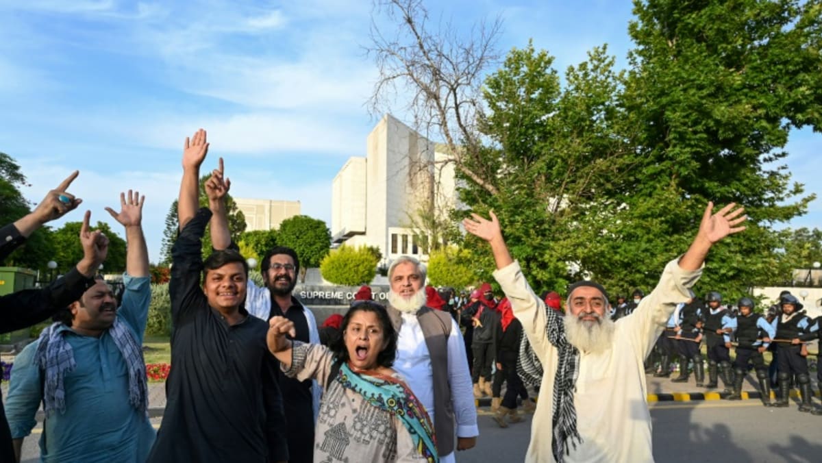 Pakistan’s Supreme Court declares arrest of ex-PM Khan ‘invalid’