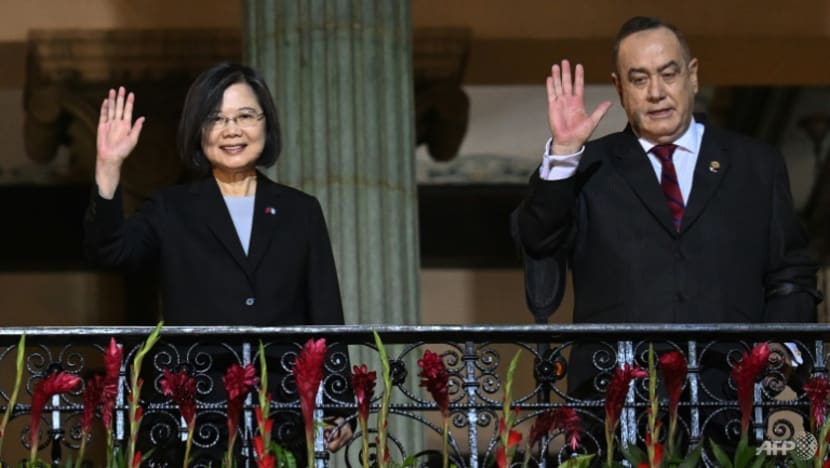 After contentious US visit, Taiwan's president arrives in Central America After contentious US visit, Taiwan's president arrives in Central America