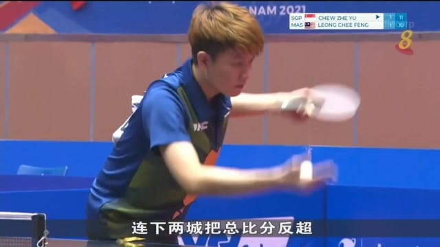 我国乒乓代表周哲宇顺利晋级男单半决赛