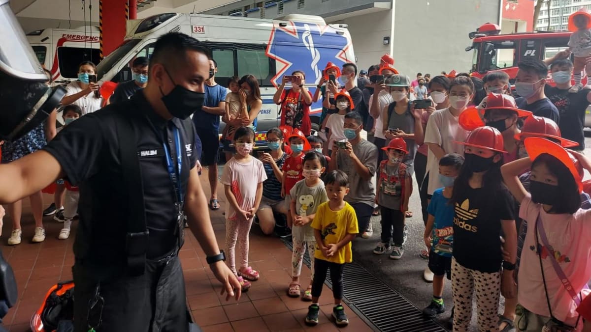 6,000 people attend SCDFs first Fire Stations Open House in two years -  CNA