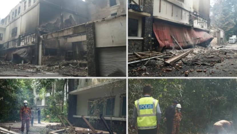 24 jam terbakar, 80% blok bangunan The Andaman musnah