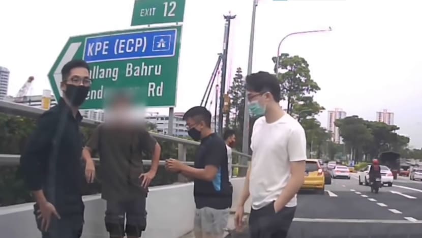 Men seen in dashcam footage of traffic incidents investigated for touting, dangerous driving