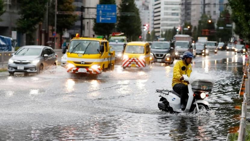 One dead after powerful typhoon Faxai hits Tokyo; power and transport disrupted One dead after powerful typhoon Faxai hits Tokyo; power and transport disrupted