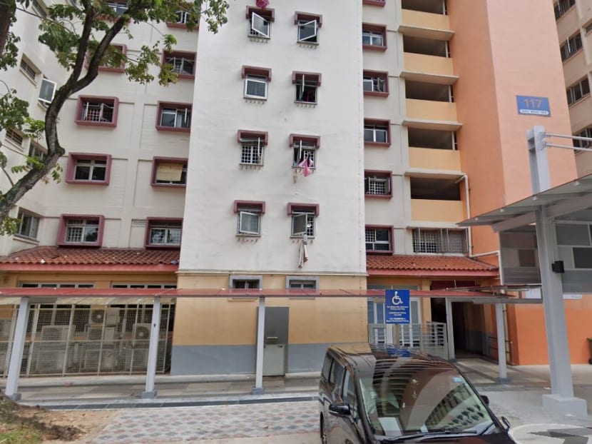 A view of Block 117 Bukit Merah View where a senior activity centre is located. A view of Block 117 Bukit Merah View where a senior activity centre is located.