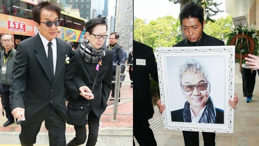 Jackie Chan, Jacky Cheung acted as the pallbearers at Willie Chan’s funeral