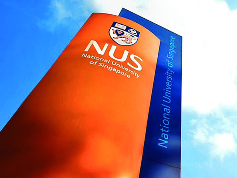 National University of Singapore sign