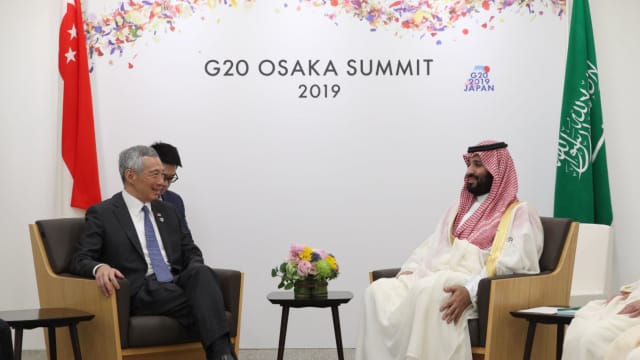 新加坡和沙特对两国深化关系表示欢迎