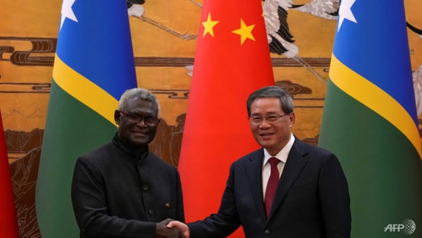Solomon Islands leader visits Beijing, highlighting US-China rivalry in South Pacific