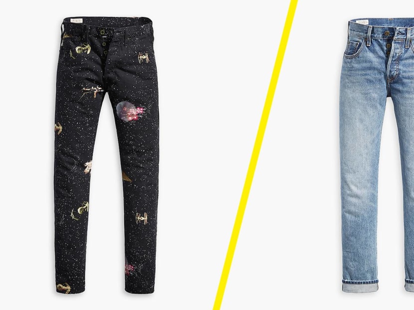Levis jeans star discount wars