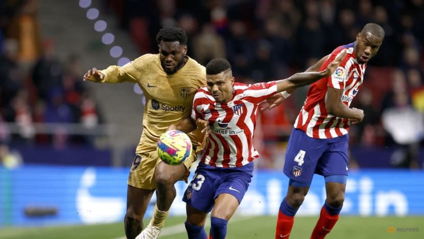 Dembele strike gives Barcelona narrow win over Atletico Dembele strike gives Barcelona narrow win over Atletico