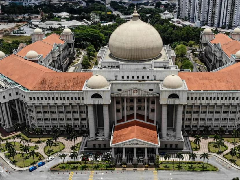 An aerial view of the Kuala Lumpur High Court.
