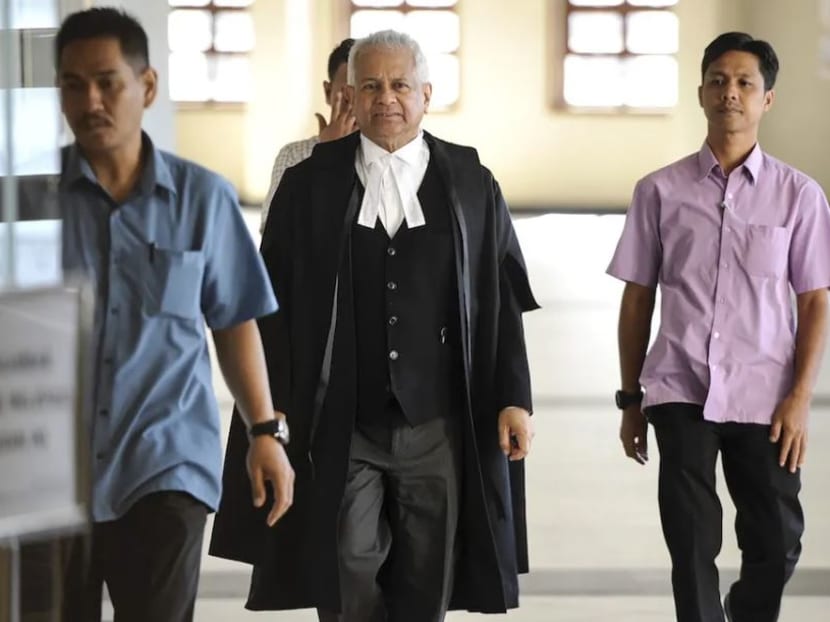 Attorney General Tommy Thomas is pictured at the Kuala Lumpur Court Complex, February 24, 2020.