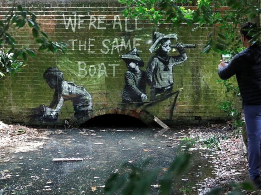 A Great British Spraycation: Banksy's new seaside murals A Great British Spraycation: Banksy's new seaside murals