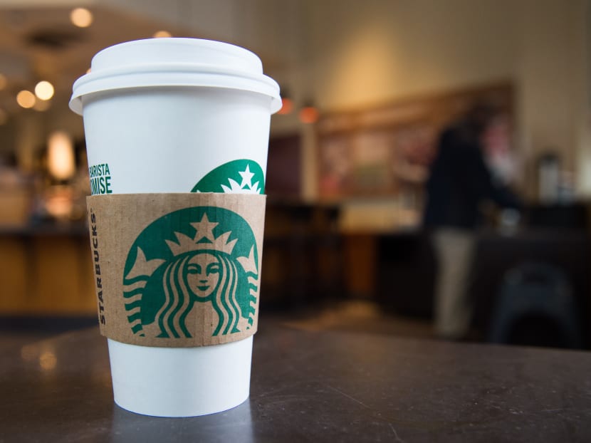 A Starbucks coffee cup. Reusable cups are in vogue for reducing waste but are no longer welcome at Starbucks cafes over fears of the coronavirus, the coffee chain announced.