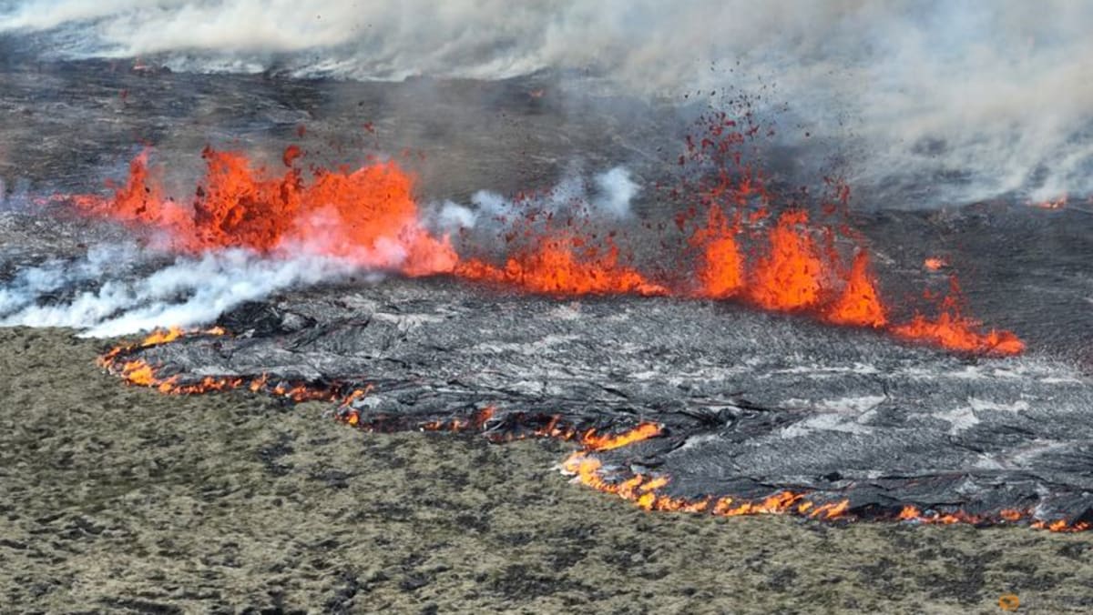 Iceland sees small volcano eruption on Reykjanes peninsula near capital