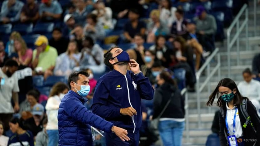 Tennis:Severe weather disrupts US Open schedule Tennis:Severe weather disrupts US Open schedule