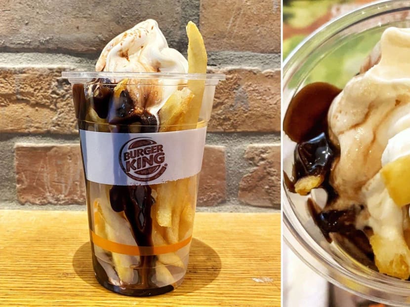 Ice cream outlet at burger king