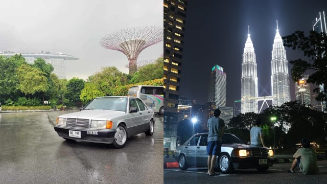 九天自驾4630公里 三男开31年旧车从曼谷往返狮城