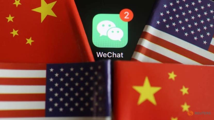 Chinese tech giant Tencent's WeChat app sees downloads surge before US ban Chinese tech giant Tencent's WeChat app sees downloads surge before US ban