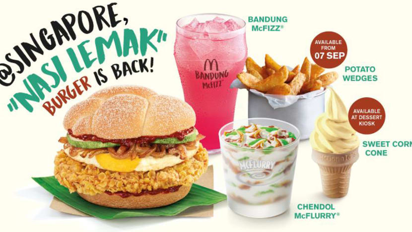 Burger Nasi Lemak dijual semula di McDonald's mulai hari ini!
