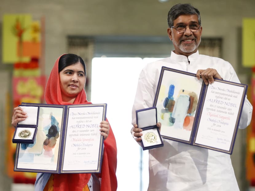 Gallery: Malala, Satyarthi receive Nobel Peace Prize