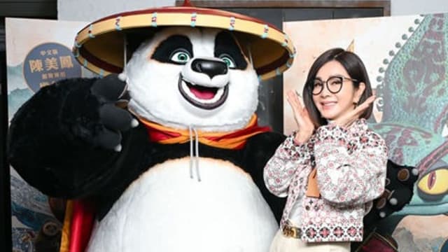 华语版“Kung Fu Panda 4”有陈美凤哦　她把声音结借给大反派女王