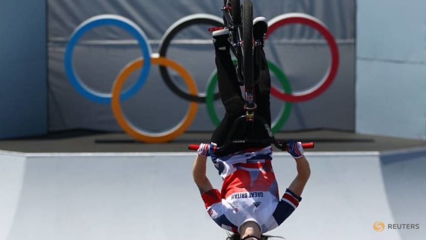 Olympics-Cycling-Britain's Worthington and Australian Martin win BMX freestyle golds Olympics-Cycling-Britain's Worthington and Australian Martin win BMX freestyle golds