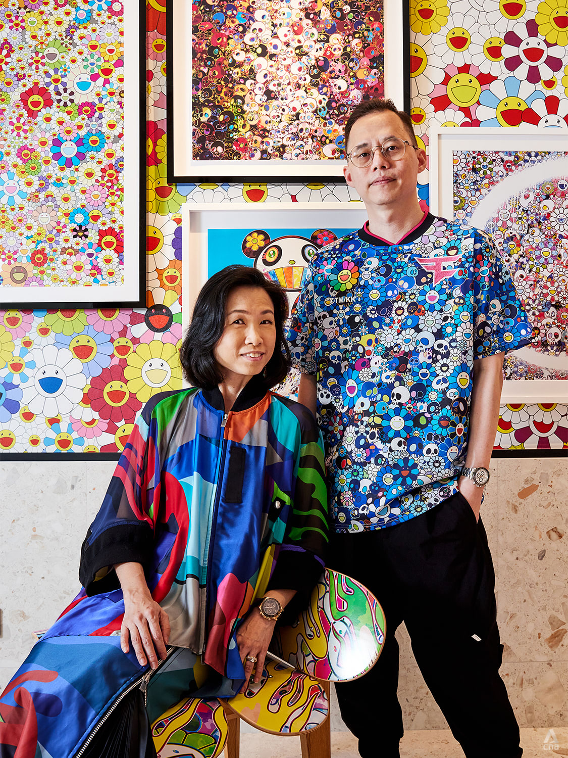 How a Singaporean couple turned their home into a Takashi Murakami art  gallery - CNA Luxury