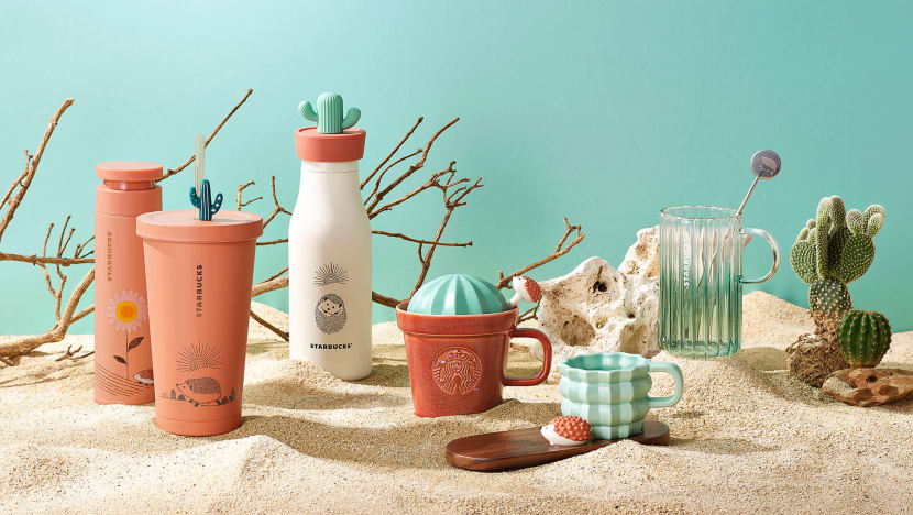 Starbucks’ New Desert-Themed Collection Features Cute Cactus Pots & Hedgehog Cups That’ll Keep You Reaching For That Beverage All Day  