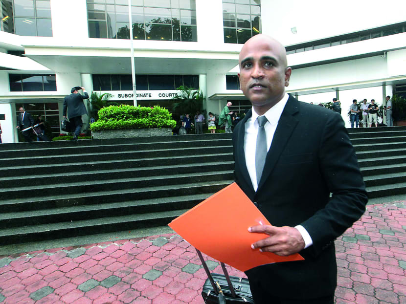 The prosecutors claim Mr Ravi had caused unnecessary costs to be incurred and are seeking S$1,000. Today File Photo