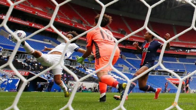 Football: PSG knock out holders Lyon to reach women's Champions League semis Football: PSG knock out holders Lyon to reach women's Champions League semis