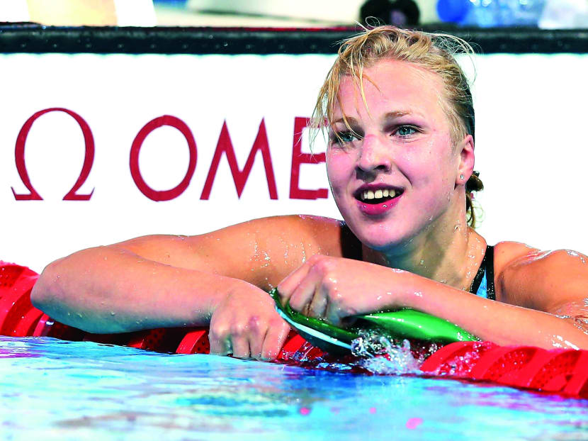Olympic champion Ruta Meilutyte is set to feature in the Singapore Swim Stars in September. 
PHOTO: GETTY IMAGES