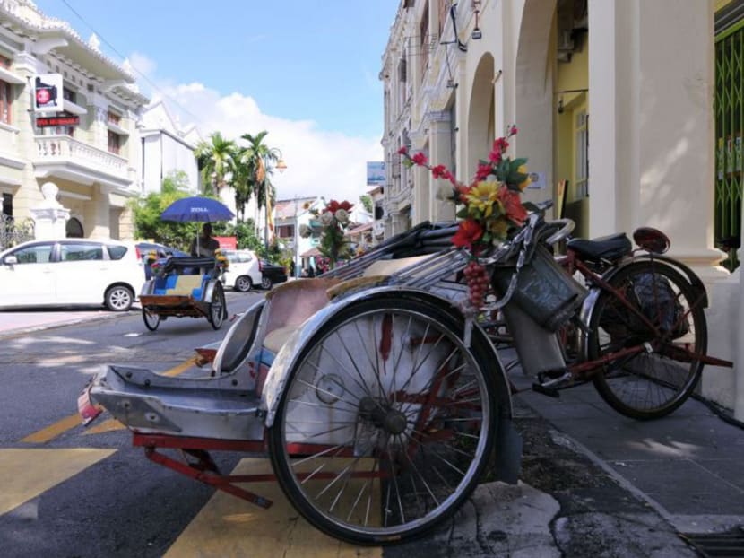 The Penang trishaw is no longer a mode of transport for locals. Most of its customers are tourists. Photo: Malay Mail Online
