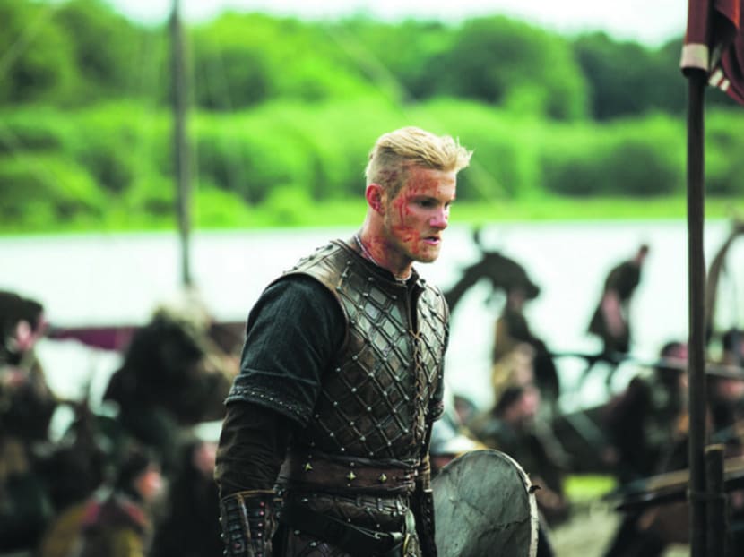 Vikings' actor Alexander Ludwig gets his game on