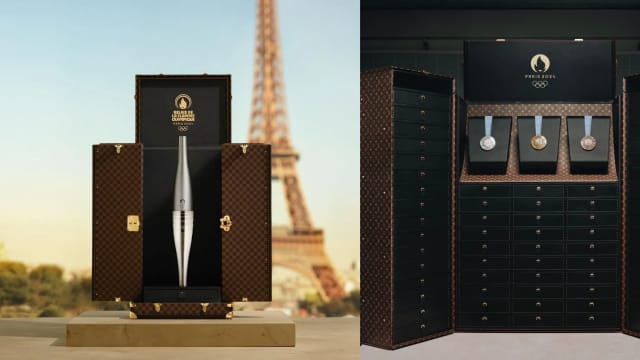 担起守护奖牌与火炬的重责大任！Louis Vuitton为2024巴黎奥运打造专属行李箱