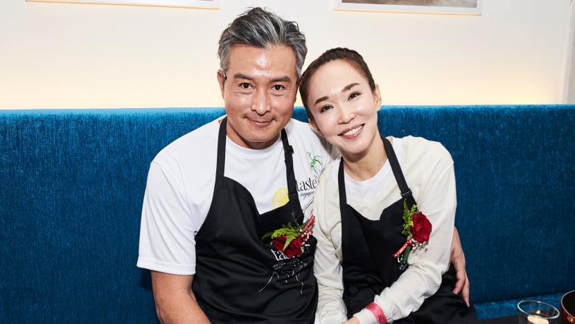Fann Wong wants Christopher Lee to cook for her on their 10th wedding anniversary Fann Wong wants Christopher Lee to cook for her on their 10th wedding anniversary