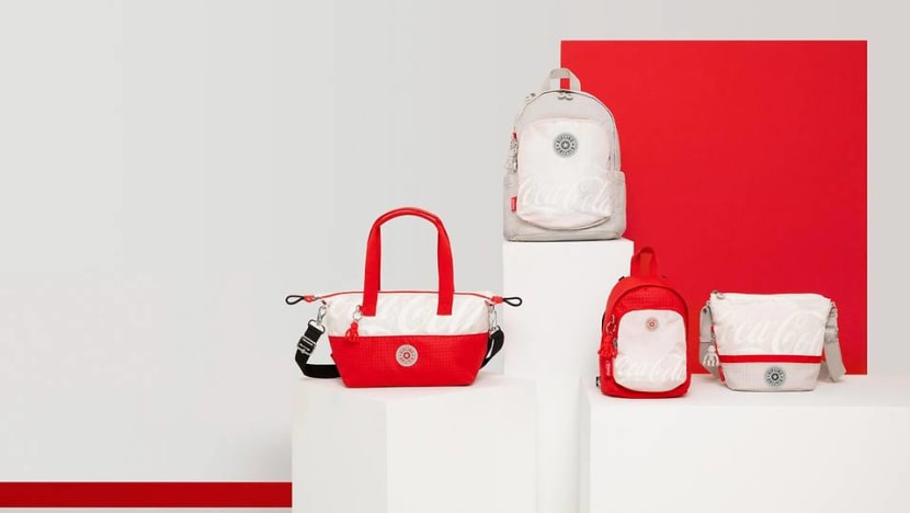 This Kipling x Coca-Cola bag collection saves 272,129 plastic bottles from landfills
