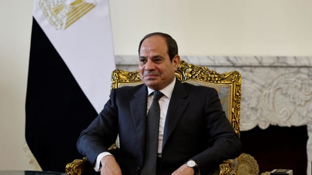 尚达曼总统祝贺埃及总统塞西再次当选