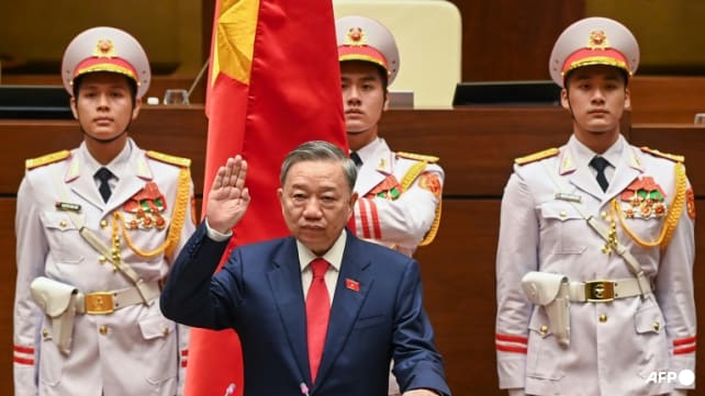 Vietnam appoints top policeman as country's new president