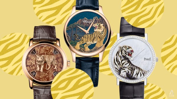 Cartier tiger watch outlet