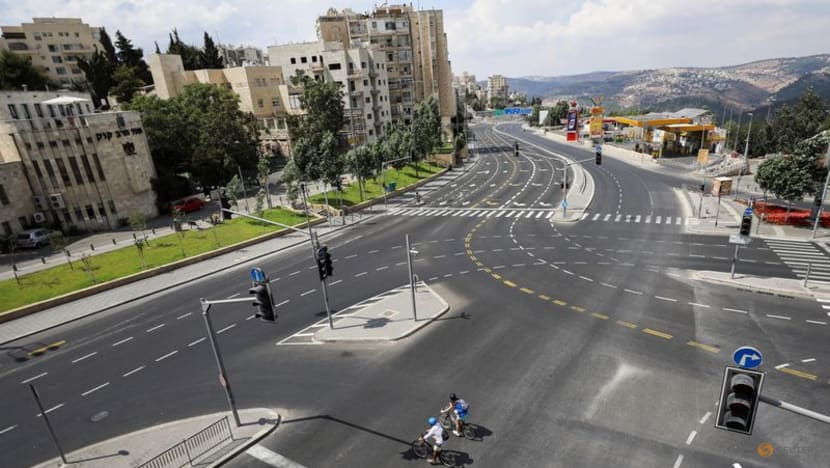 A bird's eye view of Israel's deserted streets on Yom Kippur A bird's eye view of Israel's deserted streets on Yom Kippur