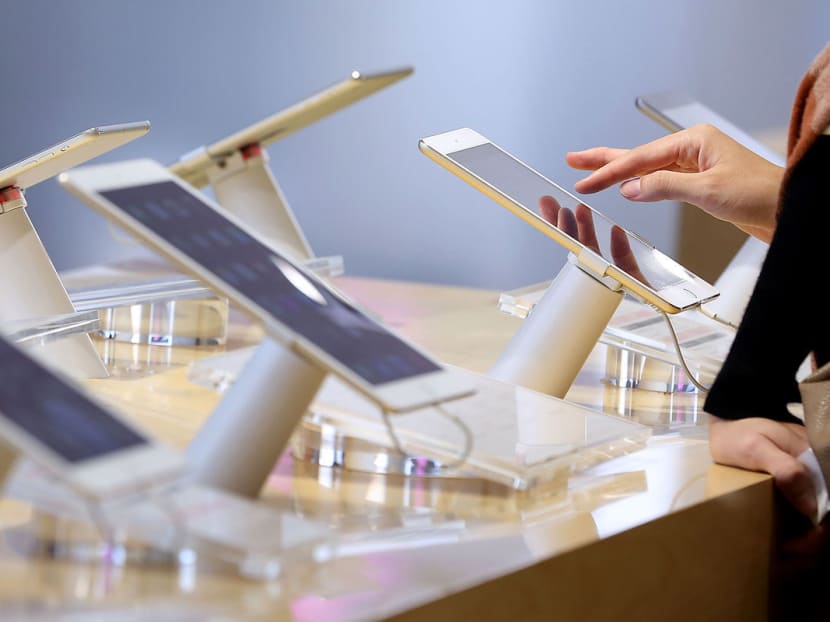 Apple's latest iPad Mini 3 tablet in Tokyo, Japan. Photo: Bloomberg