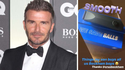David Beckham's Son Cruz Buys Him A Testicle Trimmer As A Gift