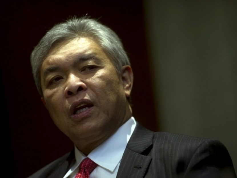 Malaysia’s deputy prime minister Ahmad Zahid Hamidi says on Tuesday (Oct 10) that his country has no intention to interfere in the internal affairs of another country although it has repeatedly spoken out on the plight of the Rohingya minority in Myanmar. Photo: Malay Mail Online