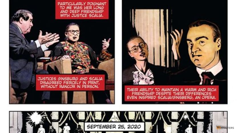 Comics feature US Supreme Court's newest women appointees Comics feature US Supreme Court's newest women appointees